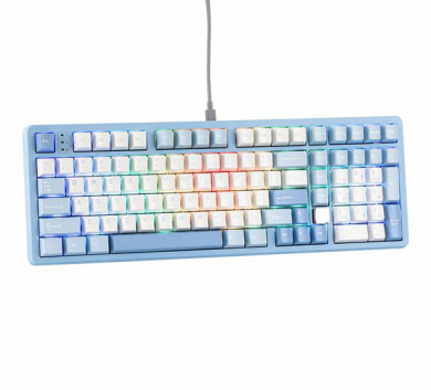 Bàn Phím LEOBOG HI98 PRO XANH TRƠN - 3 Mode Kết Nối - PIN 8K