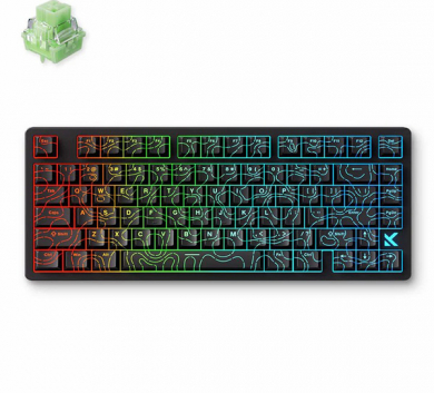 Bàn phím MCHOSE JET 75 | ĐEN CONTOUR | STARBUST | Rapid Trigger | 8000hz - 1 mode dây