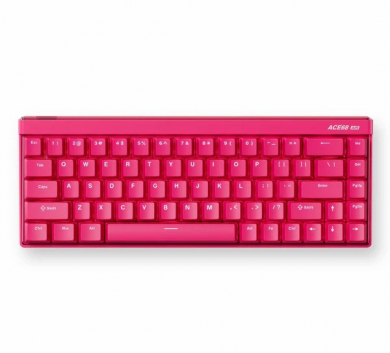 Bàn phím MCHOSE ACE68 AIR | ROSE RED | KAILH GOD | Rapid Trigger | 8000hz - 1 mode dây